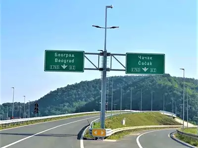 Bypass Opened - Around Čačak in 10 Minutes