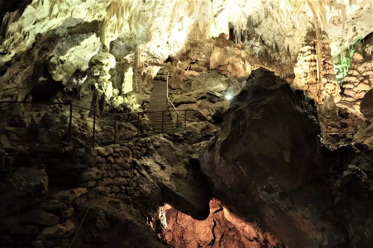 Detail from Ceremošnja Cave