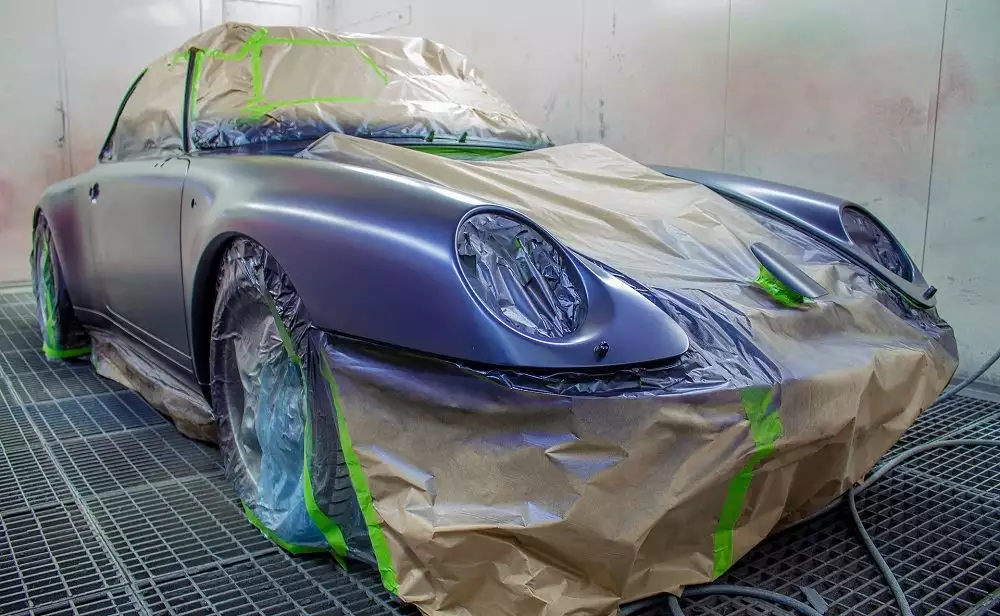 Painted Porsche
