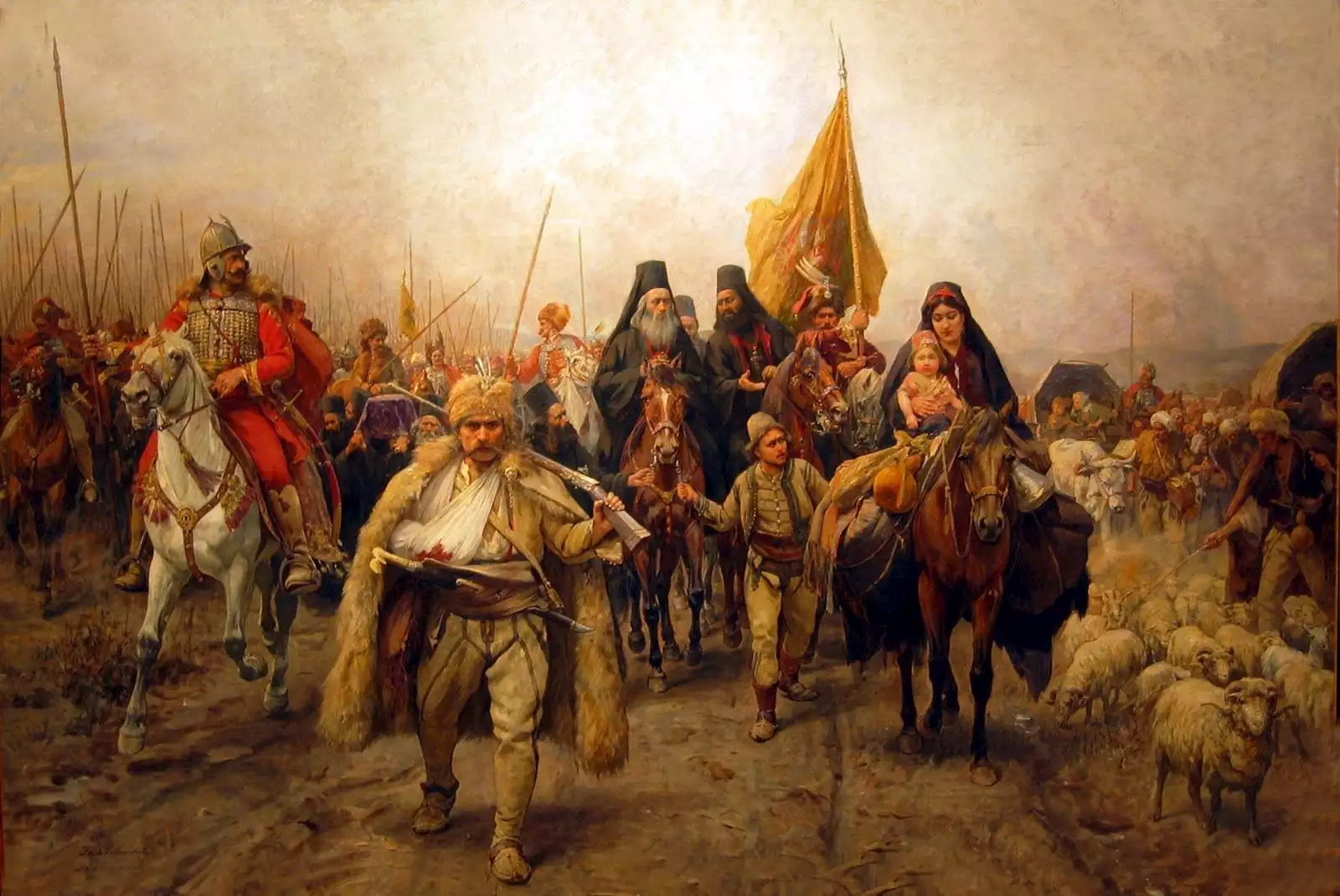 The Migration of the Serbs