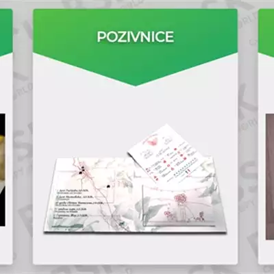 Copy World BSK nalepnice pozivnice memorandumi