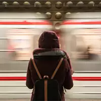 Waiting for the Belgrade Subway