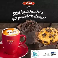 Benzinska pumpa OMV Viva cafe kafa