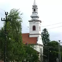 The Hungarian Reformed Church With the Building of the Parish Hall
