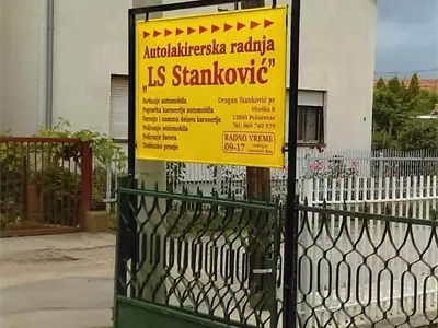 Autolakirerska radnja LS Stanković