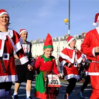 Race of Santa Clauses in Palić | Tourist Calendar of Serbia