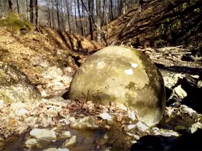 Mysterious Massive Stone Ball Discovered by Bosnian