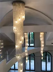 Moćan luster za veliki prostor