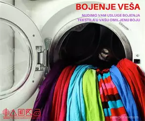 Fleka bojenje veša