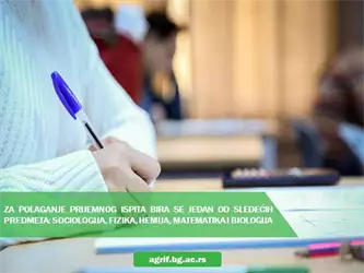 Poljoprivredni fakultet prijemni ispit