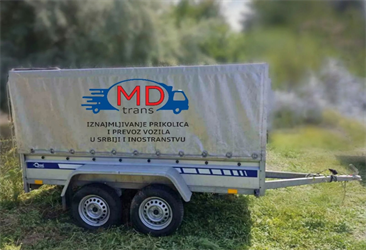 MD Trans praktične prikolice za transport