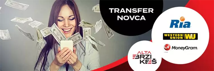 Menjačnice Alta transfer novca