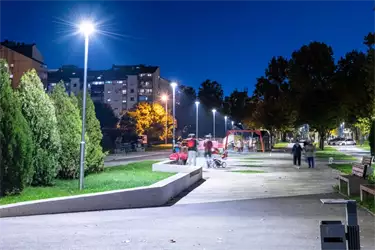 Javno osvetljenje Beograd park