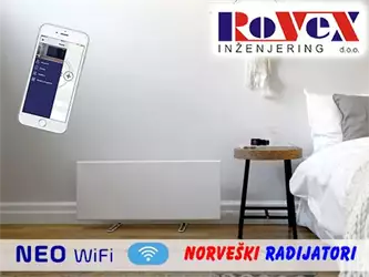 Norveški radijator ADAX NEO WiFi