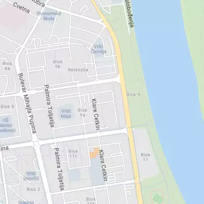 Parking garaža Klare Cetkin 1