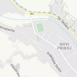 Priboj City Park - Park & Recreational Area
