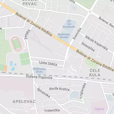 Klinički Centar Parking Lot