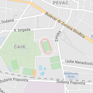 Čair FK Radnički Football Stadium
