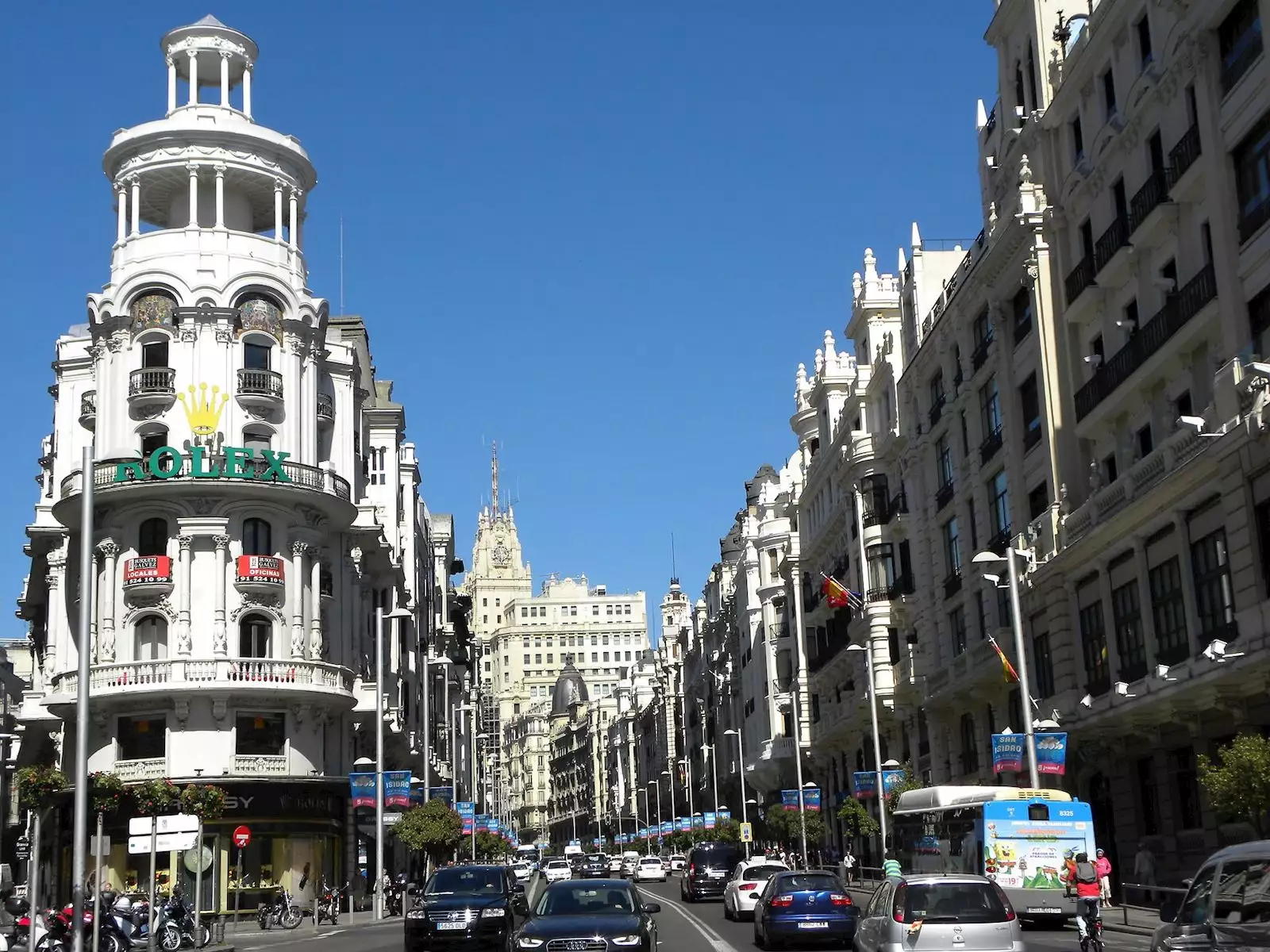 Ulica Gran Via, Madrid