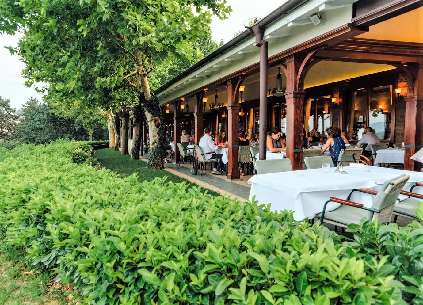 Restoran Rubin, atmosfera popodne