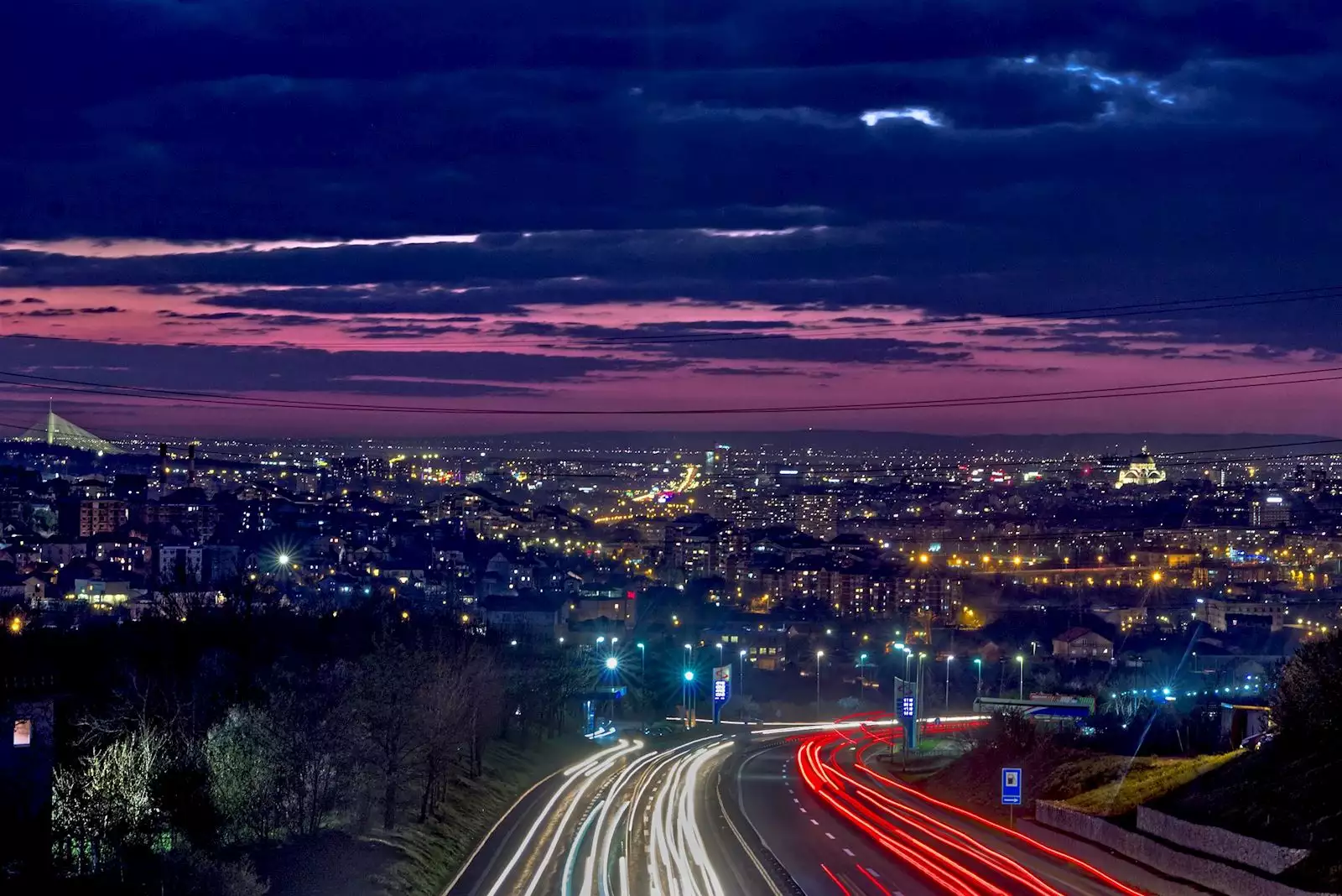 Night transportation in Belgrade - all night lines on the PlanPlus map