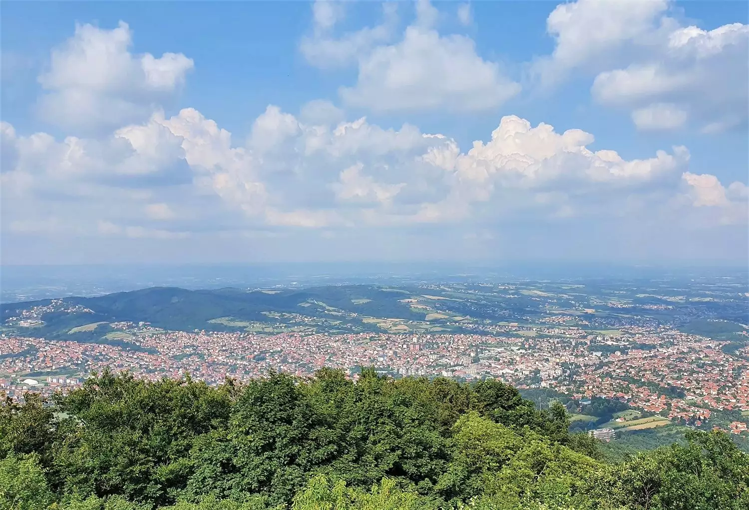 Pogled sa vrha Bukulje