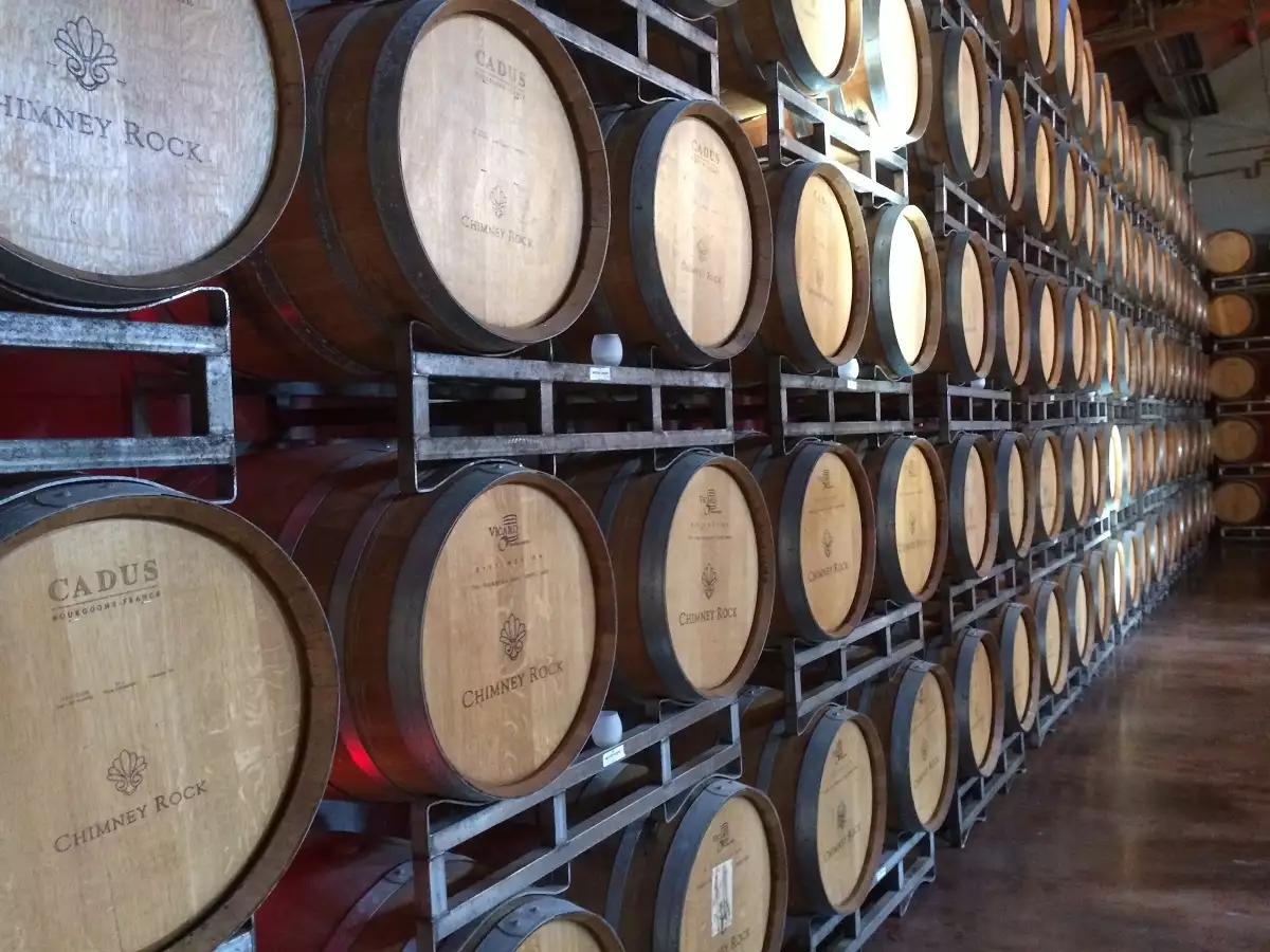 Wine barrels