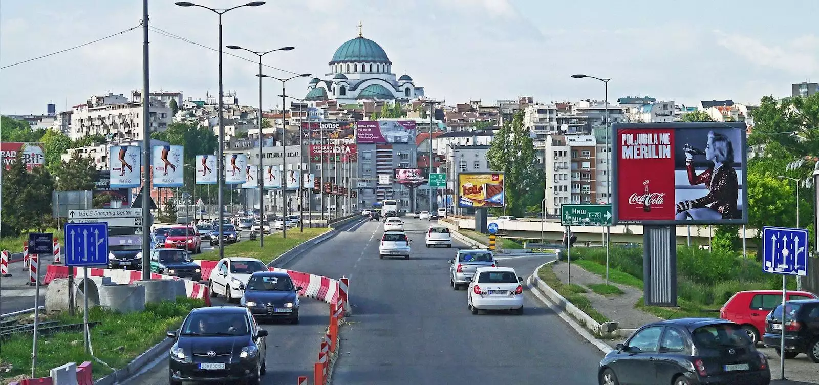 New parking zone in Belgrade