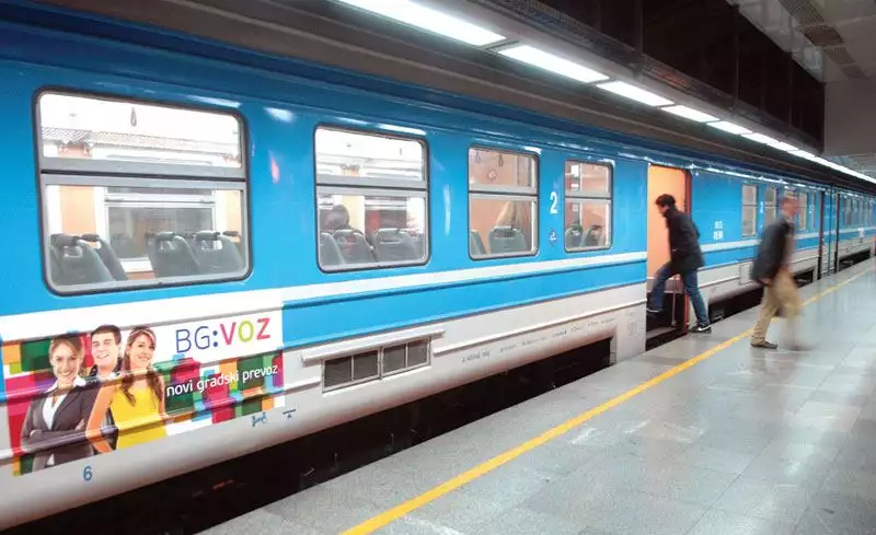 New line of Belgrade train