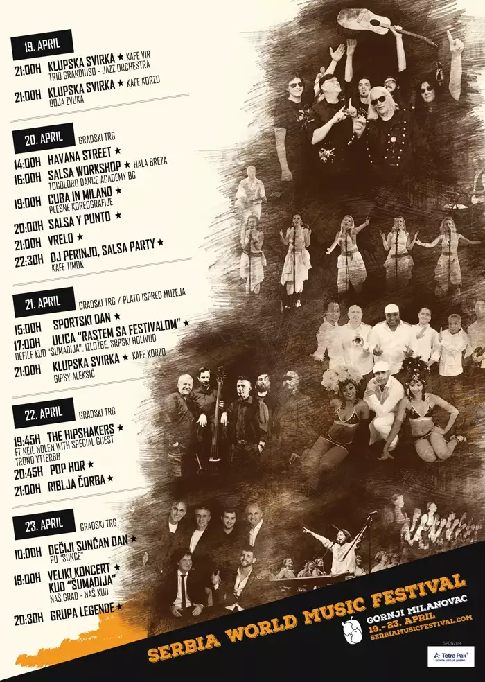 program Serbian World Music Fest