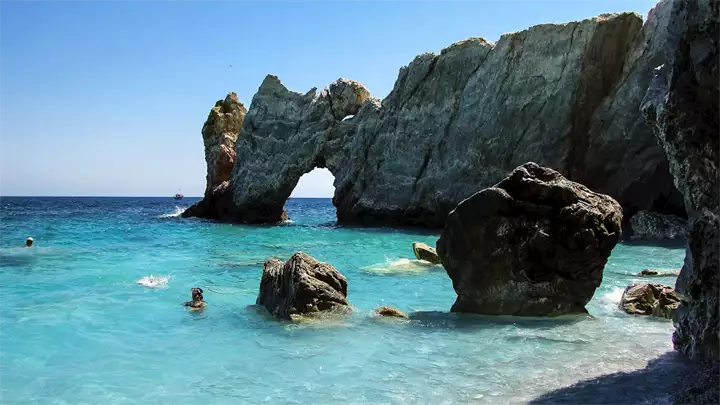Plaža Lalaria, Skiathos